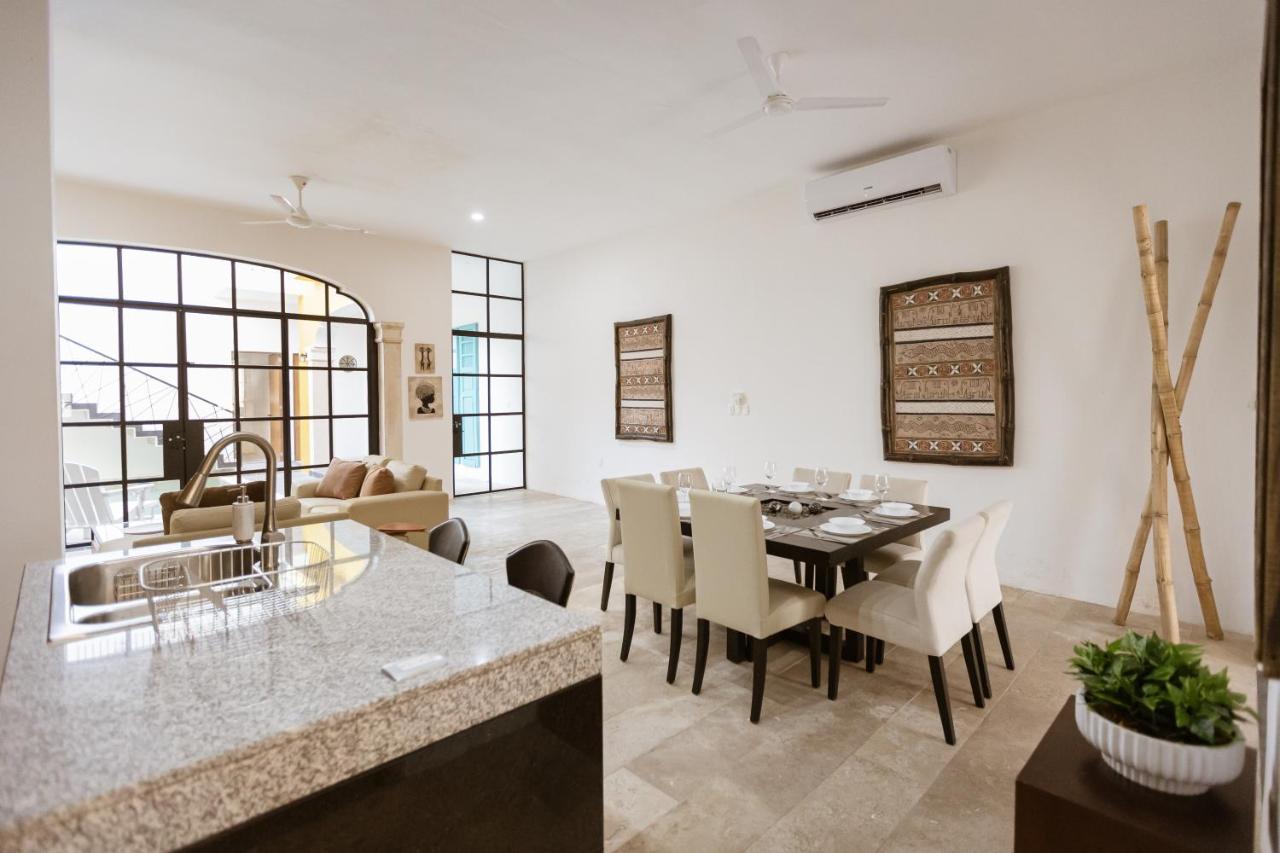 Casa Ubicada En El Corazon De Merida, Ac Y Piscina! 외부 사진