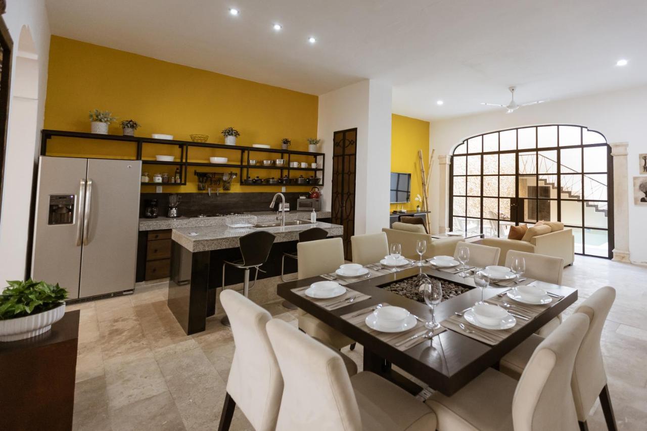 Casa Ubicada En El Corazon De Merida, Ac Y Piscina! 외부 사진